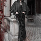 Black Gothic Fringe Cape - Gothmuse