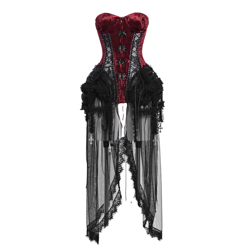 Gothic Corset Trio Set - Gothmuse