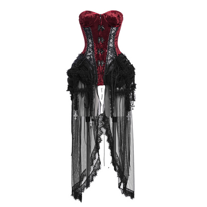 Gothic Corset Trio Set - Gothmuse