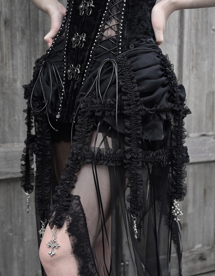 Victorian Gothic Corset Set - Gothmuse
