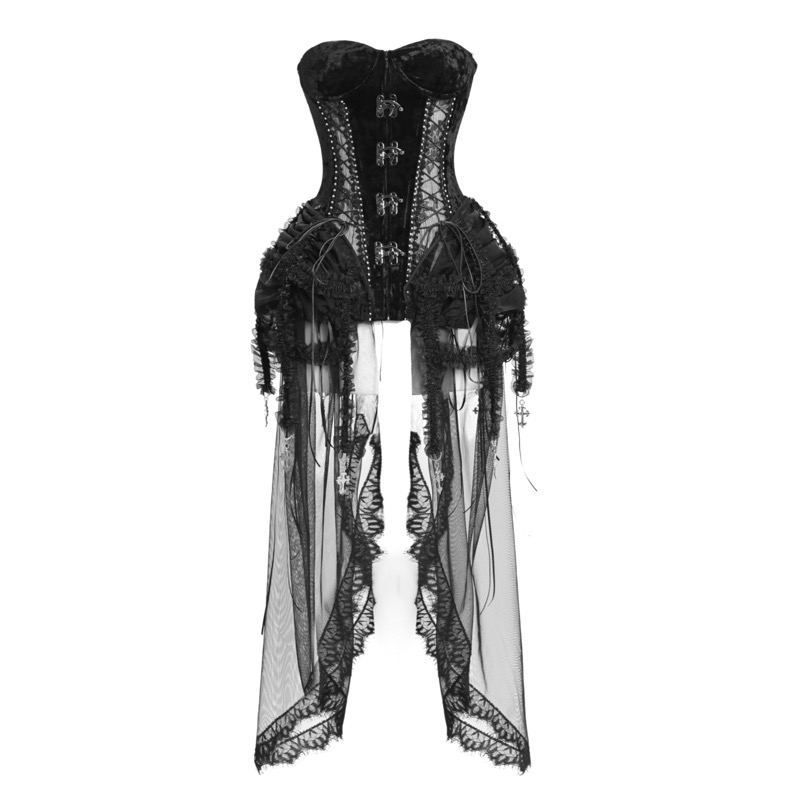 Victorian Gothic Corset Set - Gothmuse