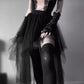Witchy Gothic Tulle Skirt - Gothmuse