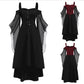 Dark Romance Gothic Evening Gown - Gothmuse