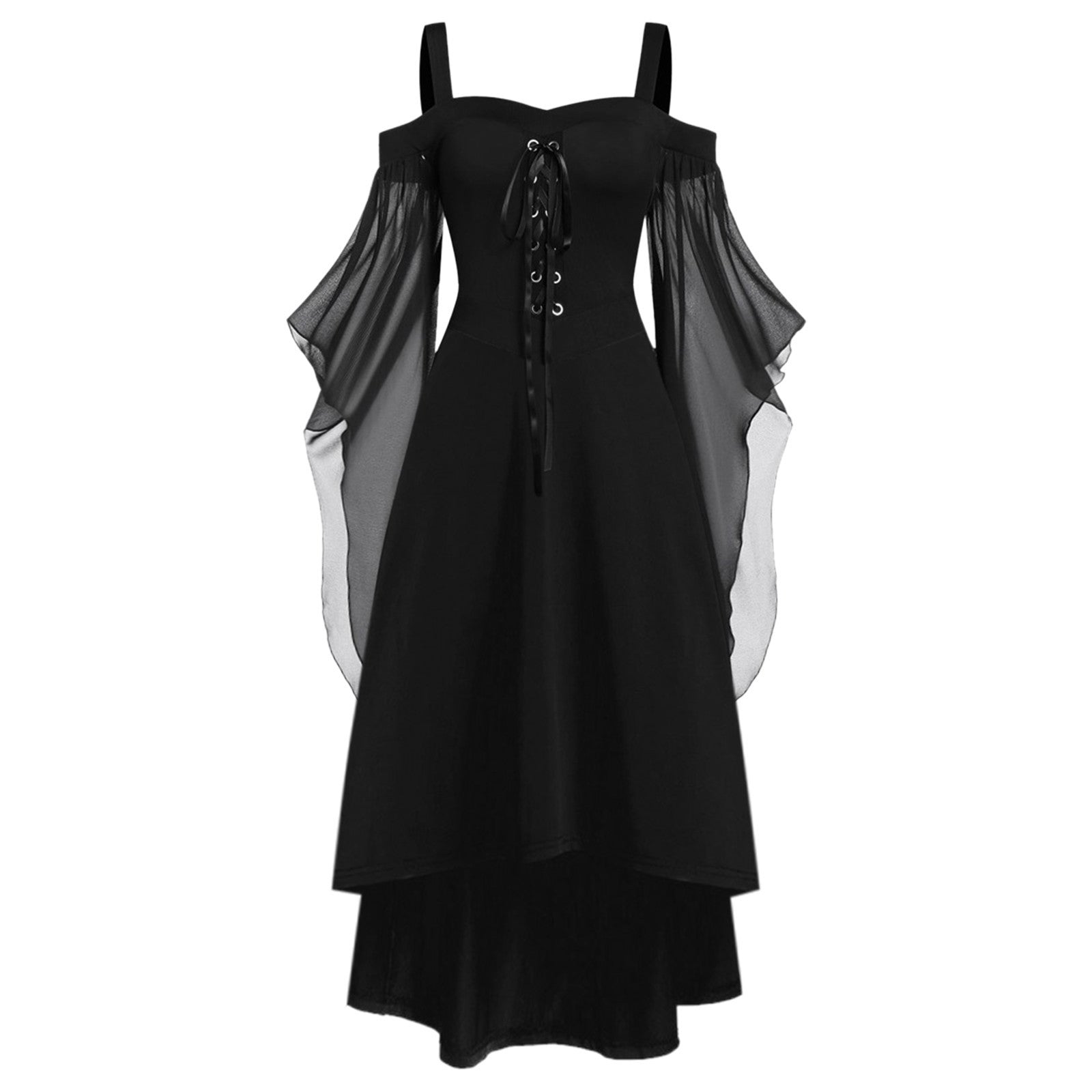 Dark Romance Gothic Evening Gown - Gothmuse