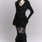 Gothic Mermaid Skirt - Gothmuse