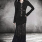 Ghostly Gothic Lace Dress - Gothmuse