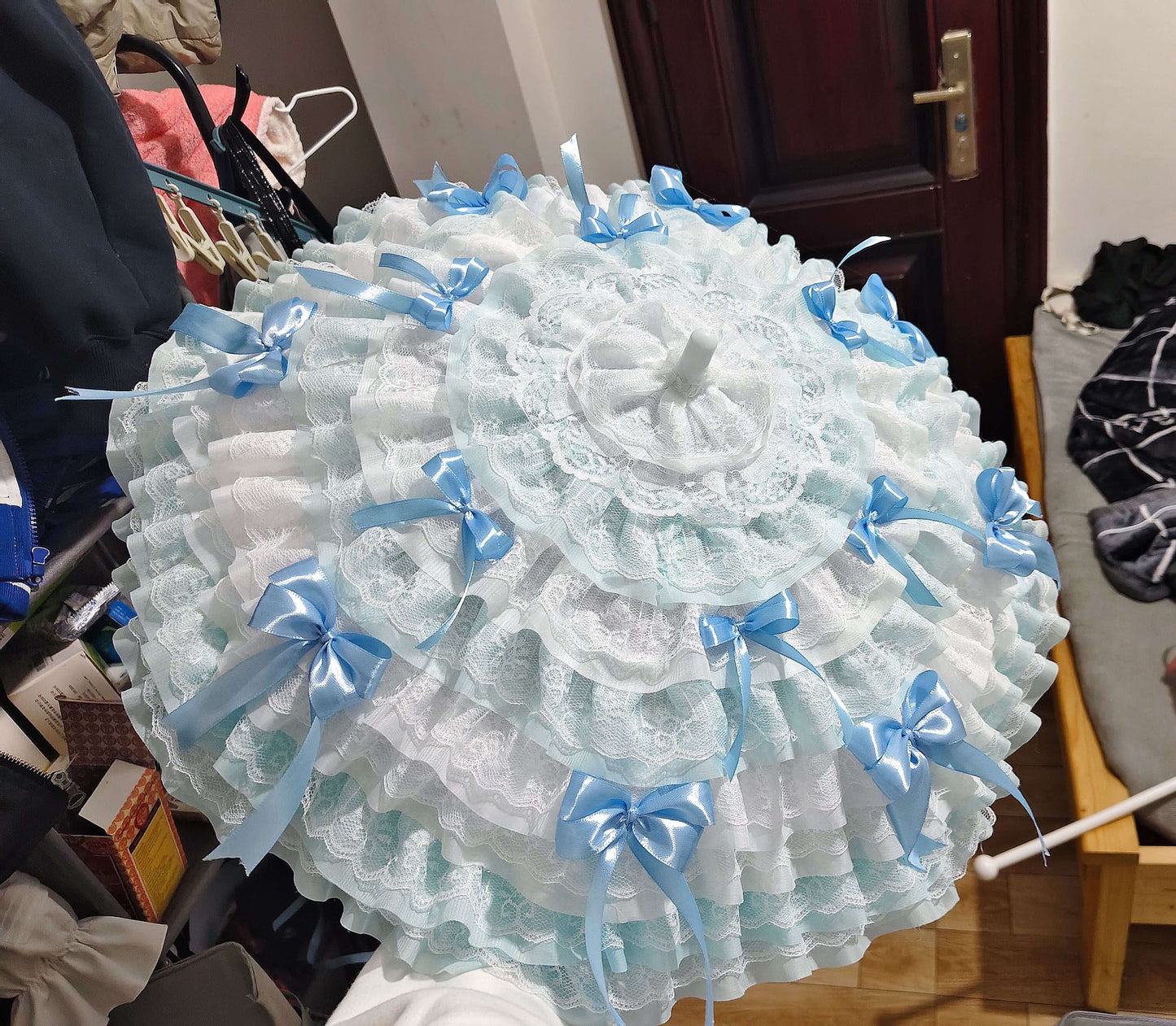 Gothic Lolita Lace Parasol - Gothmuse