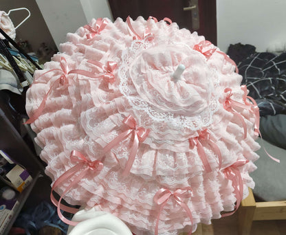 Gothic Lolita Lace Parasol - Gothmuse