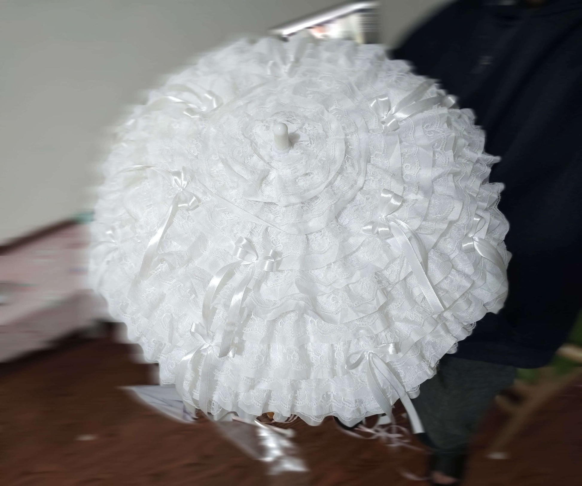 Gothic Lolita Lace Parasol - Gothmuse